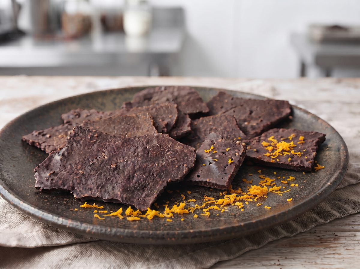 Chocolate 70% com Hoshi Natto e Laranja Nattobites